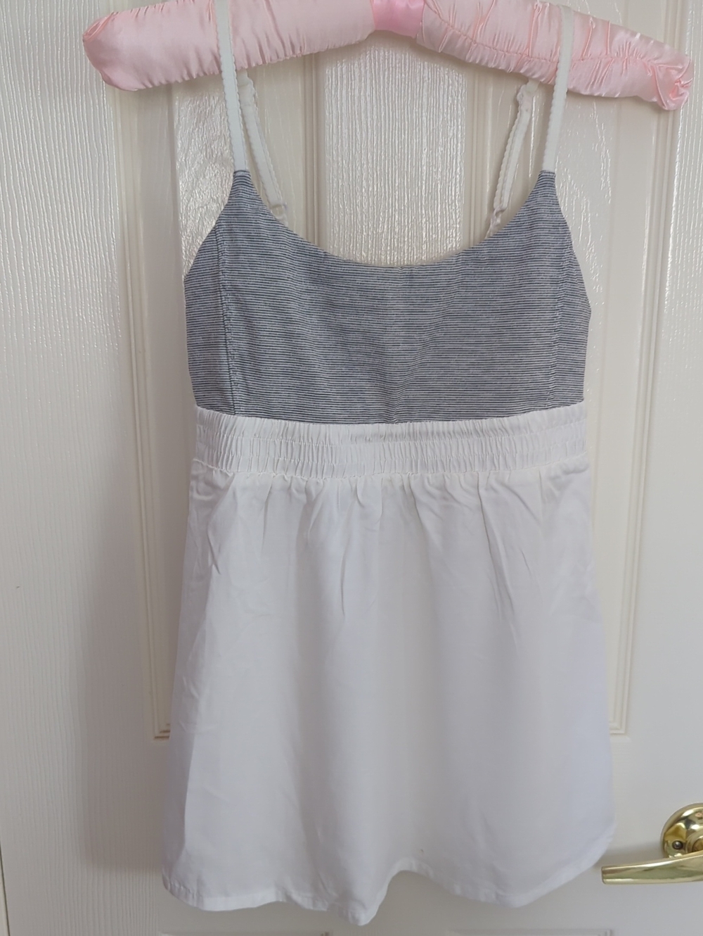 lululemon athletica Striped & White Tank Top Size 4
